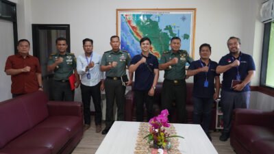 Perkuat Sinergi Publikasi Media, Kasdam II/Sriwijaya Terima Audiensi Garuda TV