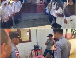 Mahasiswa STIK Angkatan ke-83 Resmikan Sumur Bor, Laksanakan Trauma Healing dan Bantuan Sosial di Kecamatan Peusangan