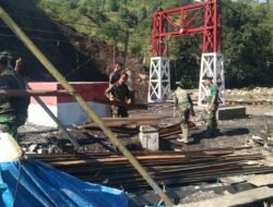 Progres Jembatan Gantung Burlah Tembus 56,1 Persen, Ditarget Rampung Februari 2026