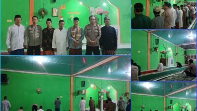 Pererat Tali Silaturahmi, Polsek Rambang Laksanakan Sholat Subuh Keliling Hari ke-3 di Masjid Baiturahman Desa Pagar Agung