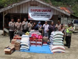 Mahasiswa STIK-PTIK Angkatan 83/WPS Hadirkan Harapan dan Senyum bagi Warga Terdampak Bencana di Bener Meriah