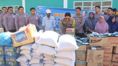 Bantuan Logistik Kapolri untuk Warga Terdampak Tiba Lagi, 34 Posko Pengungsi Aceh Tengah Disentuh