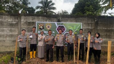 Langkah Nyata Polda Sumsel Perkuat Ketahanan Pangan dari Komplek Pakri