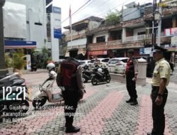 Jaga Kondusifitas Situasi Kamtibmas, Polsek Karangasem Intensifkan Patroli Dialogis KRYD Sasar Bank BRI Cabang dan RSUD Amlapura