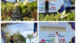 Suara Adzan Menggema Di Bazar Ramadhan Lhokseumawe