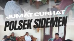 Polsek Sidemen Hadiri Mediasi Kedua Belah Pihak yang Bersengketa Disingkronkan dengan Jum’at Curhat di Kantor Camat Sidemen