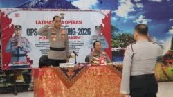 Polres Karangasem Gelar Latpra Ops Cipkon Agung 2026, Guna Ciptakan Situasi Kondusif Menjelang Hari Raya