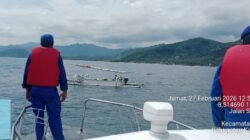 Cegah Laka Laut dan Gangguan Kamtibmas, Sat Polairud Karangasem Gelar Patroli Rutin