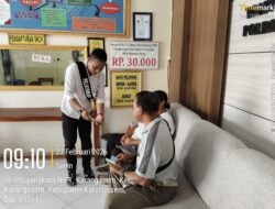 Personil Sat Intelkam Polres Karangasem Lakukan Penyerahan SKCK kepada Pemohon SKCK di Tantya Sudirajati Polres Karangasem