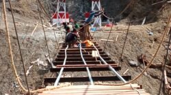 Progres Jembatan Gantung Kalaili Capai 52,2 Persen, Kodim 0106/Aceh Tengah Genjot Pekerjaan