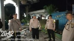 Pastikan Ibadah Ramadhan Khusyuk, Polsek Bebandem Amankan Sholat Tarawih di Berbagai Titik