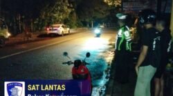 Rutinitas Sat Lantas Polres Karangasem Gelar Patroli Malam, Cegah dan Atisipasi Aksi Balap Liar 