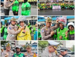 Apel Ojol Kamtibmas Ditlantas Polda Sulsel Gaungkan Mappatabe, Dirlantas Tegaskan Peran Ojol sebagai Sensor Keamanan