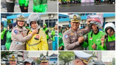 Apel Ojol Kamtibmas Ditlantas Polda Sulsel Gaungkan Mappatabe, Dirlantas Tegaskan Peran Ojol sebagai Sensor Keamanan