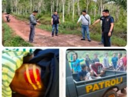 Dua Gerandong Tembak Warga Desa Cahya Negeri SS III