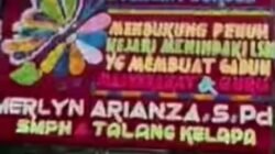 Misteri Sosok ‘Merlyn Arianza’ di Deretan Papan Bunga Kejari Banyuasin: Guru Siluman atau Strategi Cuci Tangan