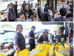 Pastikan Harga Bapokting Stabil, Satgas Saber Pangan Polda Bali Rutin Gelar Sidak Pasar