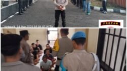 Propam Lakukan Giat Rutin,  Pengecekan dan Pengawasan Piket Fungsi dan Kondisi Ruang Tahanan