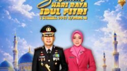 Kapolres Metro Tangerang Kota beserta Staf dan Bhayangkari mengucapkan Selamat Hari Raya Idul Fitri 1447 H / 2026