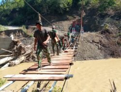 Progres Pembangunan Jembatan Gantung Kalaili Capai 55 Persen, Target Rampung Maret 2026