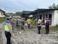 Cegah dan Antisipasi Pelanggaran, Polsek Rendang Melaksanakan Kegiatan Yustisi Pengecekan Penduduk Pendatang