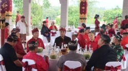 Kapolres Karangasem Dampingi Wakapolda Bali,  Hadiri Pagelaran Budaya “Sunaring Jagat” di Taman Ujung