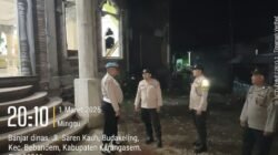 Berikan Rasa Aman, Polsek Bebandem Berikan Pengamanan Pelaksanaan Sholat Tarawih di Sejumlah Masjid