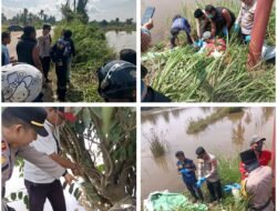 Kapolsek Rambutan Turun Langsung Terkait Ditemukannya Mayat Pria di Persawahan Sungai Pinang,