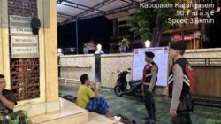 Ciptakan Rasa Aman dan Nyaman Selama Bulan Suci Ramadan, Sat Samapta Berikan Pengamanan Saat Warga Menjalankan Ibadah Tarawih