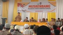Musrenbang Kecamatan Jeunieb Tekankan Kemandirian Gampong dan Optimalisasi Pajak