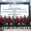 Perkuat Stabilitas Wilayah, Kodam II/Sriwijaya dan PT Pertamina Gas Jalin Kerja Sama Strategis