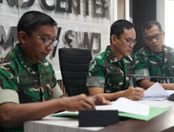 Pangdam II/Sriwijaya Ikuti Evaluasi KDKMP, 50 Titik KDKMP Jajaran Kodam II/Sriwijaya Rampung 100%