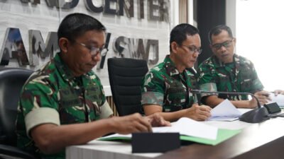 Pangdam II/Sriwijaya Ikuti Evaluasi KDKMP, 50 Titik KDKMP Jajaran Kodam II/Sriwijaya Rampung 100%