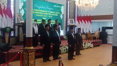 Polda Sumsel Hadir di Pelantikan LPTQ dan FU3SS, Dorong Moderasi Beragama