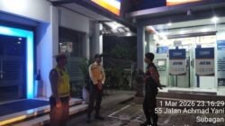 Pastikan Kondusifitas Situasi Kamtibmas, Polsek Karangasem Intensifkan Blue Light Patrol Sasar Bank BRI Unit Subagan