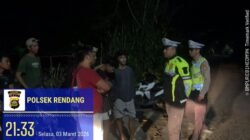 Cegah Gangguan Kamtibmas Jelang Hari Raya Nyepi Tahun Saka 1948 dan Idul Fitri 1447 H, Personil Polsek Rendang Intesifkan Patroli malam hari  