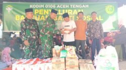 Melalui Bakti Sosial, Kodim 0106/Aceh Tengah Berbagi Bersama Masyarakat Korban Bencana di Bulan Suci Ramadhan