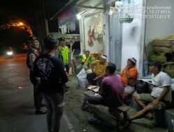 Optimalkan Harkamtibmas, Polsek Bebandem Terjunkan Personelnya, Laksanakan Patroli Barcode dan Dialogis