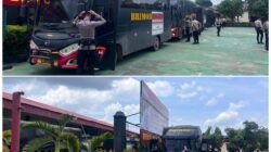 Brimob Sumsel Rampungkan Operasi Aman Nusa II di Aceh, 100 Personel Kembali ke Palembang