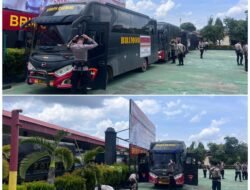 Brimob Sumsel Rampungkan Operasi Aman Nusa II di Aceh, 100 Personel Kembali ke Palembang