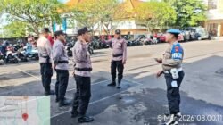Sipropam Polres Karangasem Melaksanakan, Pengawasan dan Pengecekan Apel Fungsi Personel Polres Karangasem