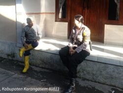 Pererat Hubungan Polri dengan Masyarakat, Bhabinkamtibmas Karangasem Sambang Warga Binaan