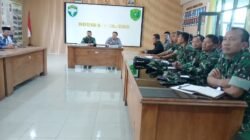 Dandim 0106/Aceh Tengah Pimpin Rapat KDMP di Aula Makodim
