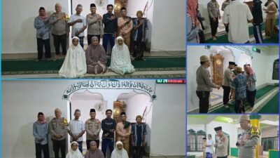 17 Ramadhan 1447 H, Polsek Rambang Melaksanakan Sholat Subuh Keliling di Masjid Al Huda Desa Kencana Mulia