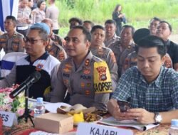 Kapolres Karangasem Bersama Forkopimda Ikuti Zoom Meeting,  Penanaman Jagung Serentak Nasional yang Dipimpin Kapolri