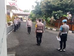 Pelimpahan Wewenang kepada Petugas Jaga yang Baru kepada Anggota Piket Lama, Anggota Lantas Polres Karangasem Laksanakan Serah Terima Tugas