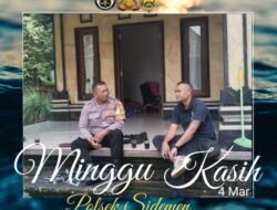 Bhabinkamtibmas Desa Telaga Tawang Menggelar Minggu Kasih, Bersama Warga Binaan