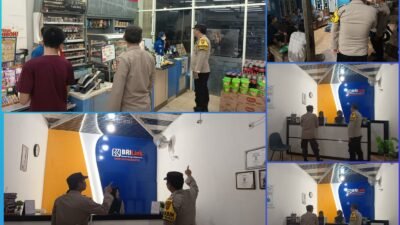 Cegah Gangguan Kamtibmas di Wilayah Hukum pada Malam Bulan Ramadhan, Polsek Rambang Gelar KRYD dan Patroli Hunting