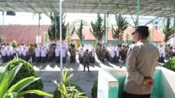 Polres Aceh Tengah Gelar Saweu Sikula di Dua Sekolah, Tanamkan Disiplin dan Nilai Kebangsaan kepada Pelajar