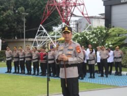 Kapolda Sumsel Pimpin Apel dan Pemeriksaan Senjata Api Jajaran